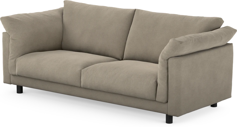 Cherrie - 2,5-sits soffa, fast klädsel - Beige