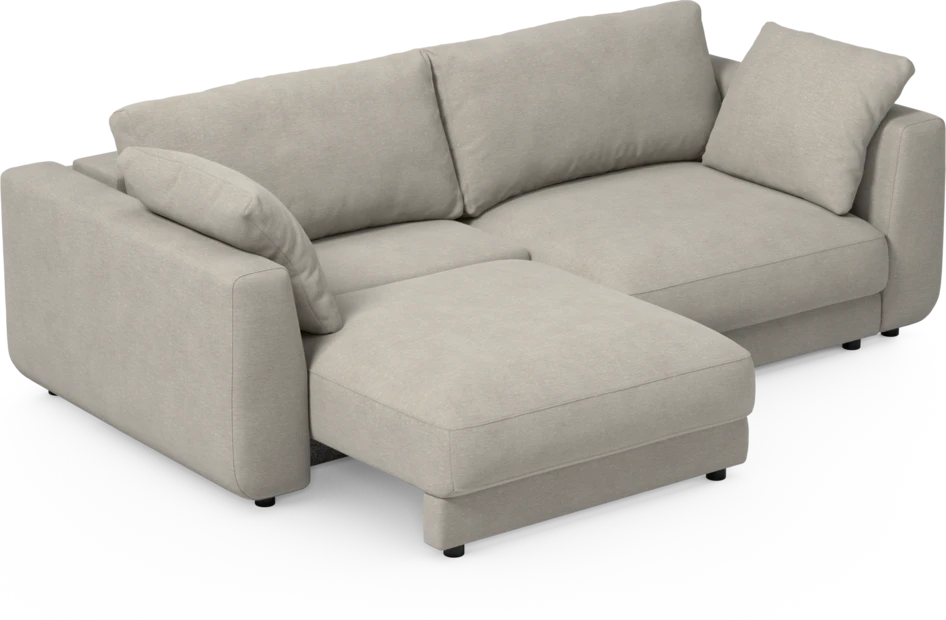 Amie - Bäddsoffa 3-sits - Grå