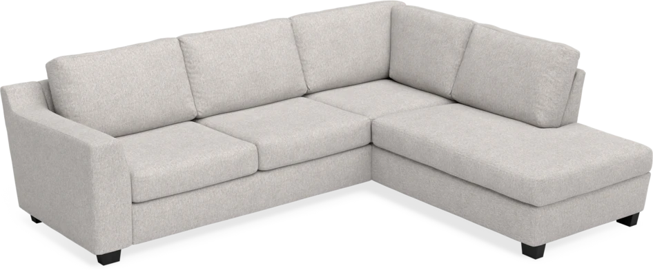 Friday - 2,5-sits soffa med divan höger - Grå