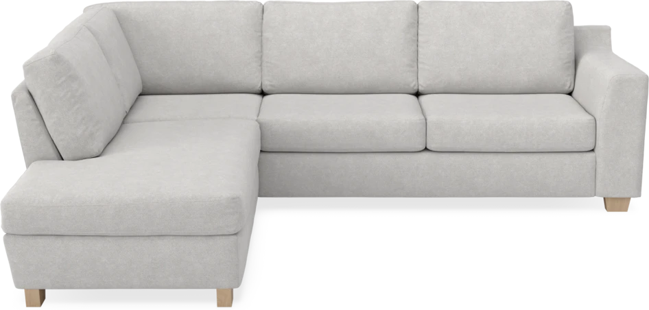 Friday - 2,5-sits soffa med divan vänster - Grå