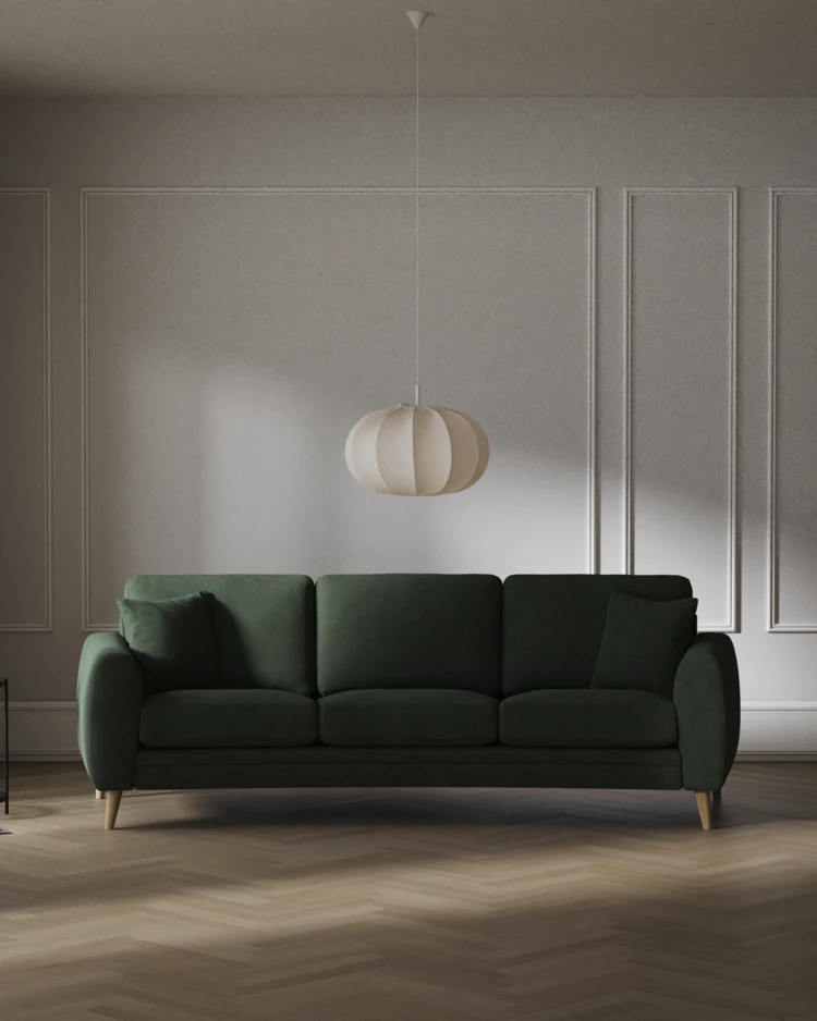 Eden - 3-sits soffa svängd - inspiration