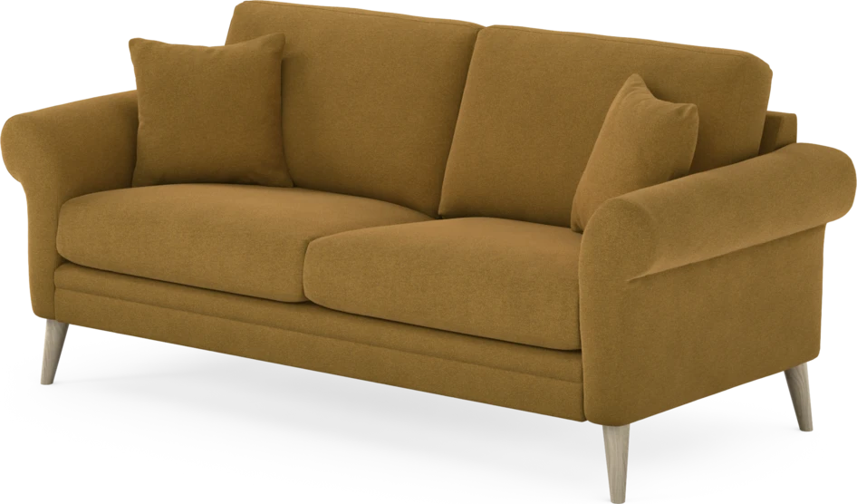 Eden - 2,5-sits soffa - Gul