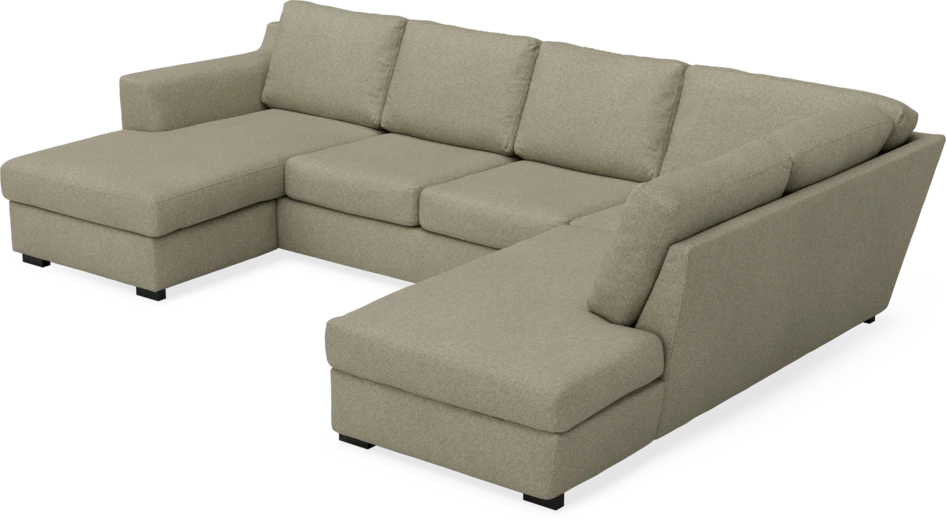 Friday - 3-sits soffa med schäslong vänster och divan höger - Beige