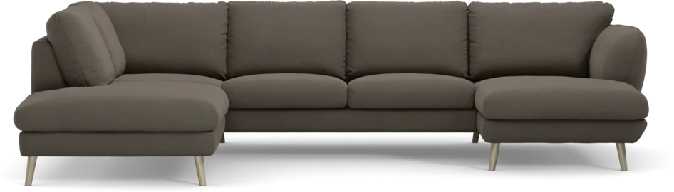 Madison Lux - 2-sits soffa med divan vänster och schäslong höger - Beige