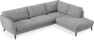 Madison Lux - 3-sits soffa med divan höger - Vit