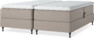 Delux Dream - Ställbar säng, dubbelsäng med bäddmadrass - Beige
