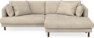 Harper - 4-sits med schäslong XL höger - Beige