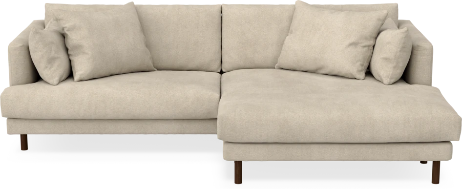 Harper - 4-sits med schäslong XL höger - Beige