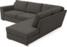 Friday - 2,5-sits soffa med divan höger - Grå