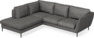 Madison - 2-sits soffa med divan vänster - Grå