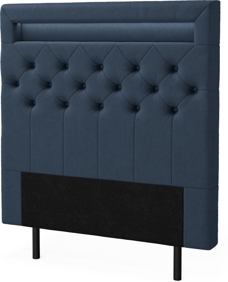 New York led - Sänggavel, 90-210 cm - Blå