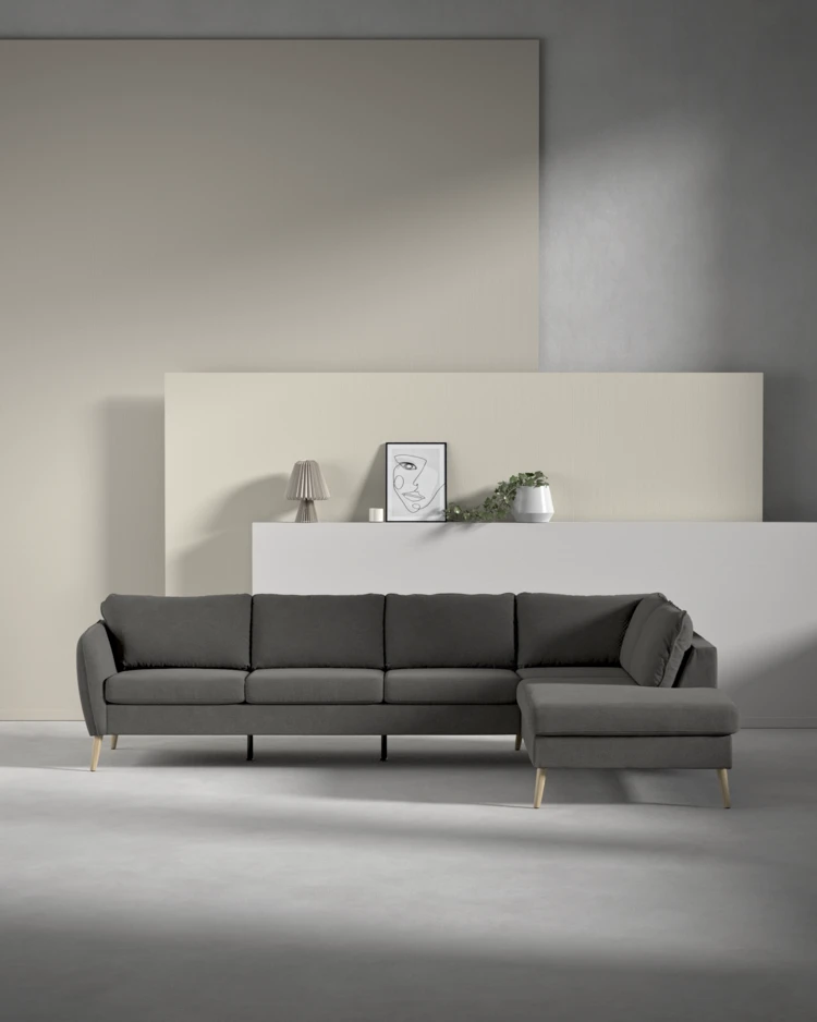 County - 3-sits soffa med divan höger - inspiration