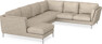 Madison - Hörnsoffa med schäslong vänster - Beige