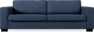 Nevada - 3-sits soffa - Blå