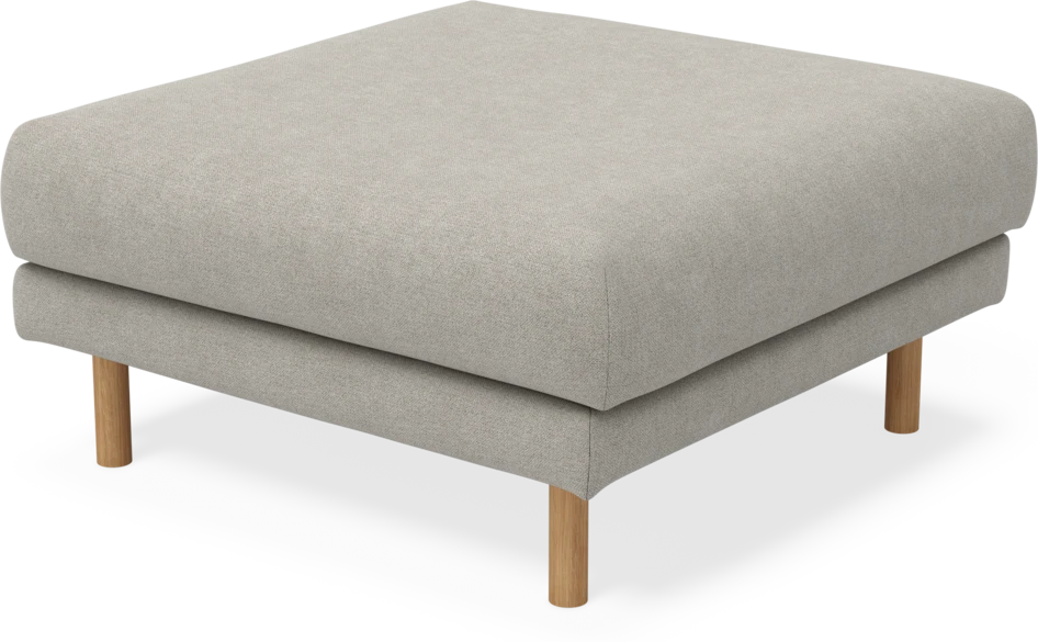 Harper - Fotpall - Beige