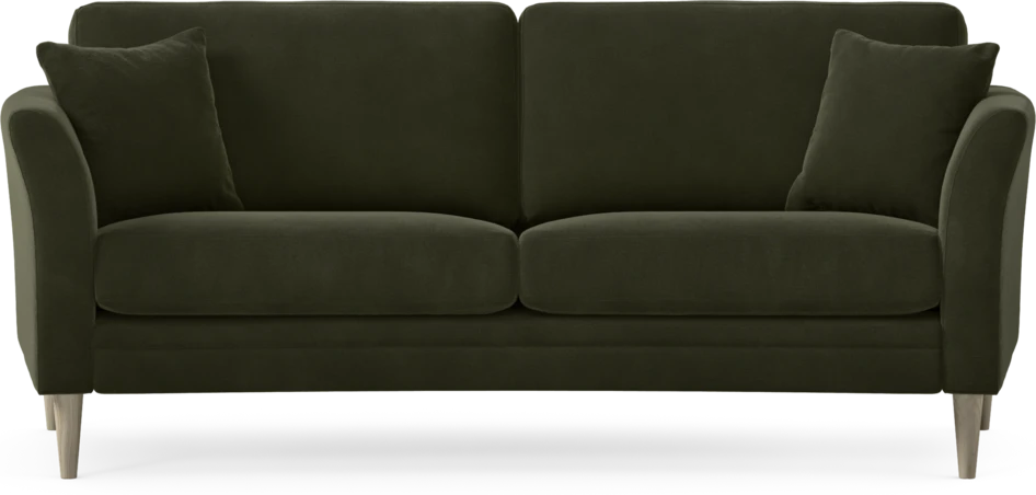 Eden - 2,5-sits soffa svängd - Grön