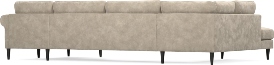 Bridge - 3-sits soffa med divan vänster och schäslong höger - Beige