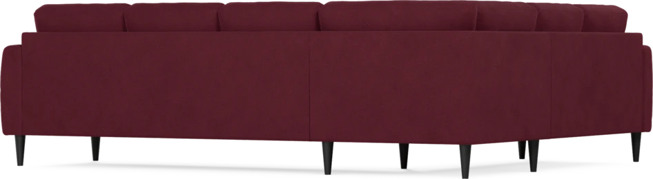 Eden - Hörnsoffa, 2+3-sits - Röd