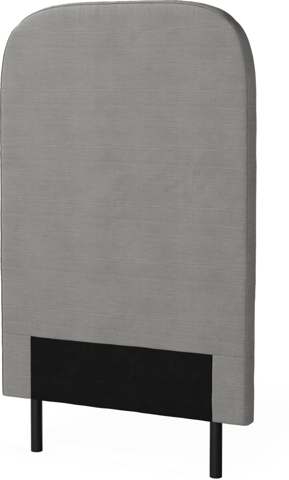 New York slät - Sänggavel, 90-210 cm - Grå
