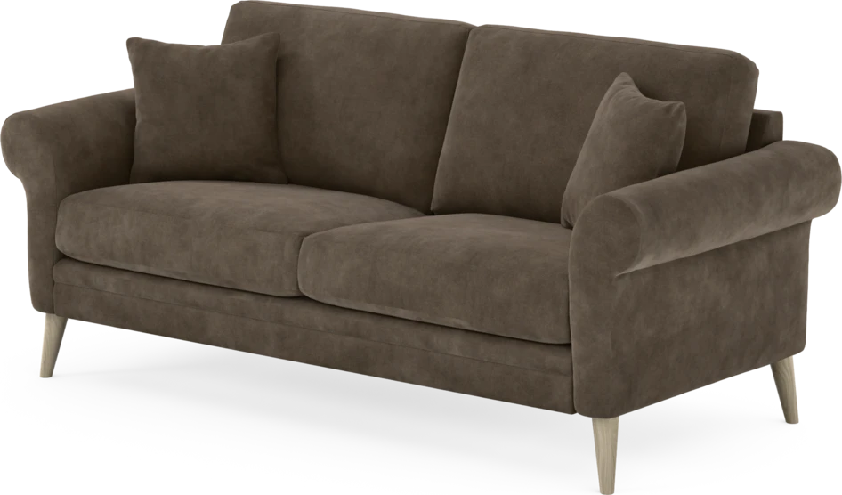 Eden - 2,5-sits soffa - Brun
