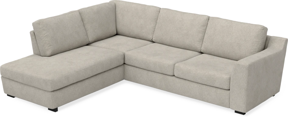 Friday - 2,5-sits soffa med divan vänster - Beige