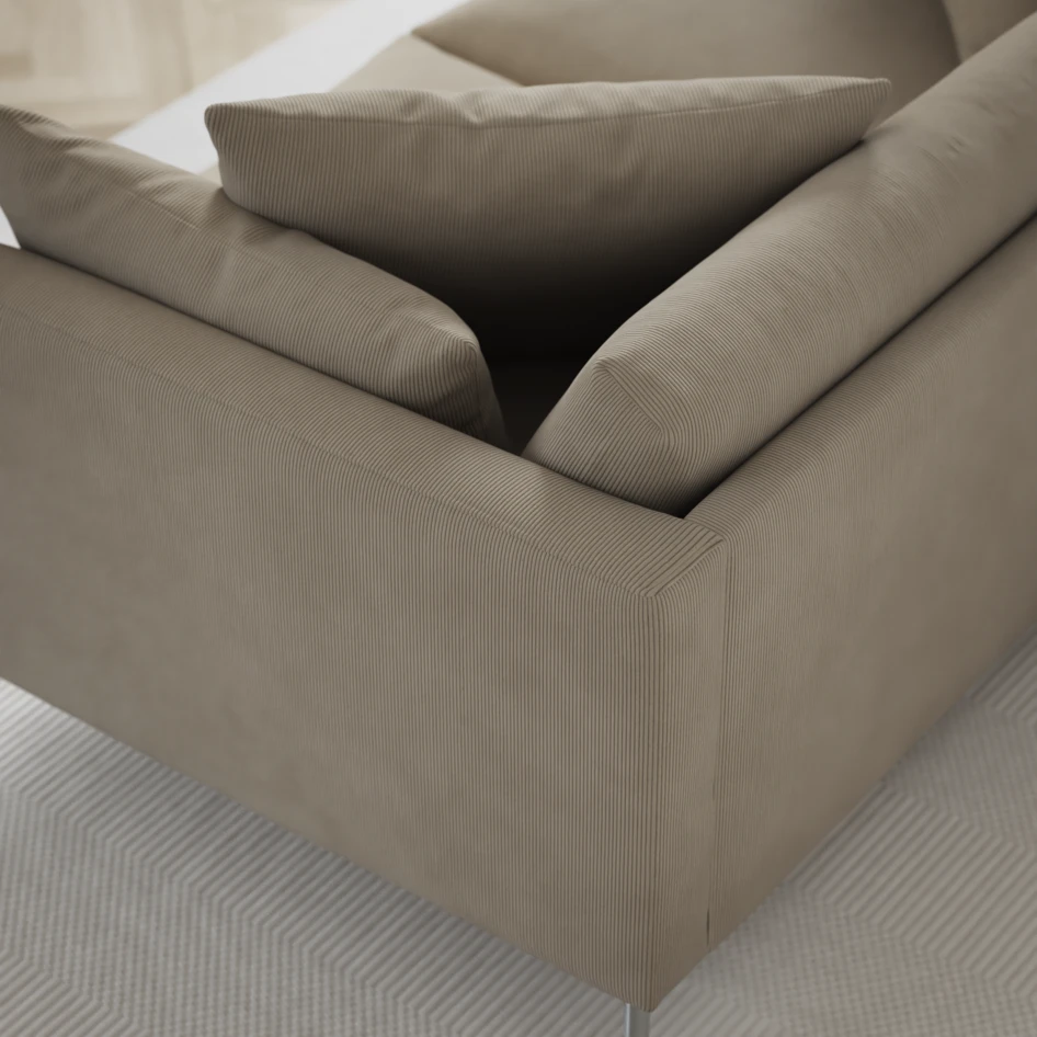 Harper - 3-sits soffa - Beige