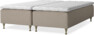 Delux Dream - Ramsäng, dubbelsäng med bäddmadrass - Beige