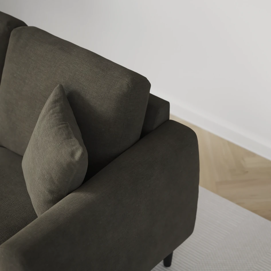 Eden - 3-sits soffa - Grå