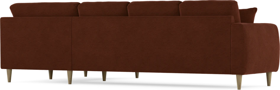 Eden - Hörnsoffa, 3+1-sits - Orange