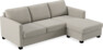 Nevada - 3-sits soffa med flyttbar schäslong - Beige