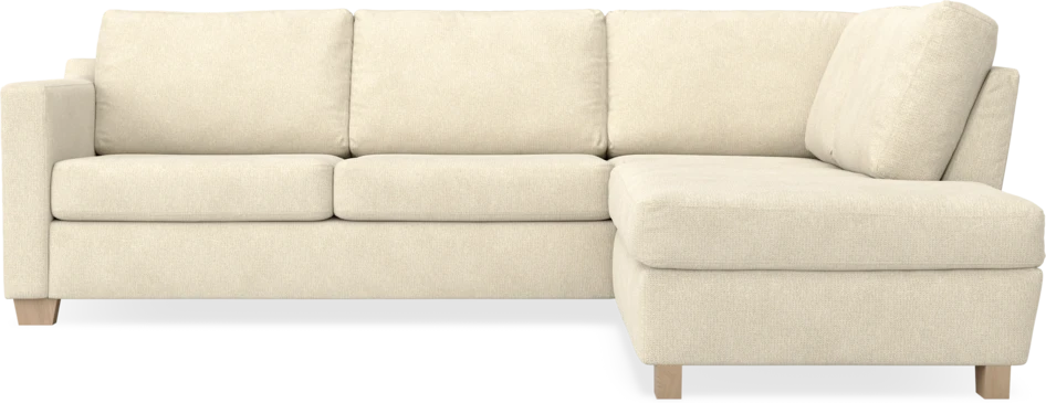 Friday - 2,5-sits soffa med divan höger - Beige