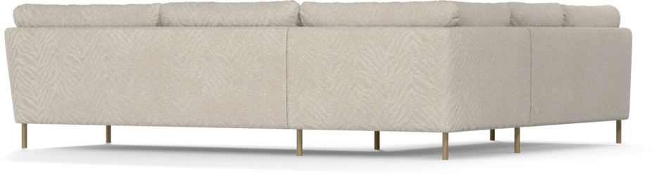 Madison Lux - Hörnsoffa 2+3-sits, hörn 1 - Vit