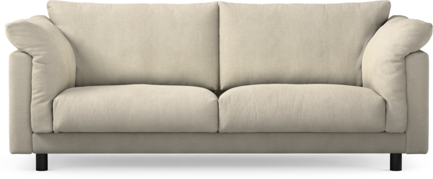 Cherrie - 2,5-sits soffa, fast klädsel - Vit