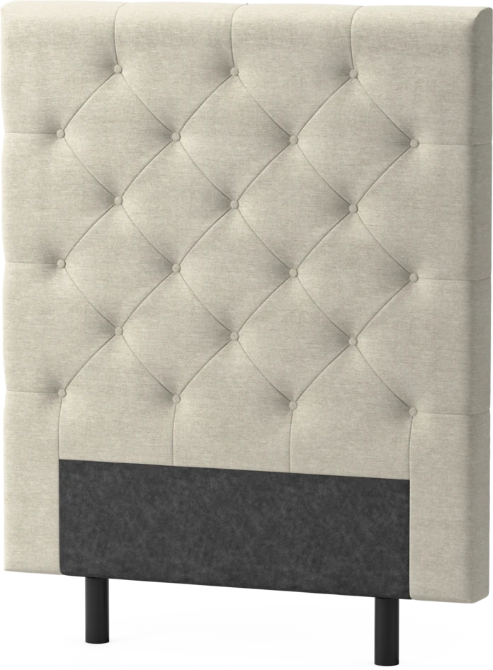 Delux Pikerad - Sänggavel, 90-210 cm - Beige