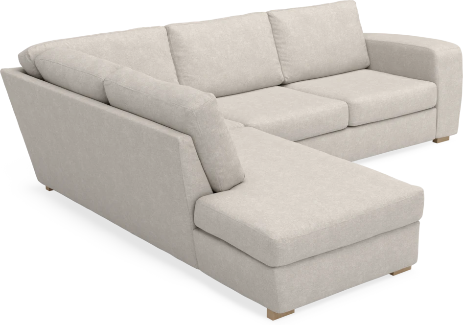 Friday - 2,5-sits soffa med divan vänster - Grå