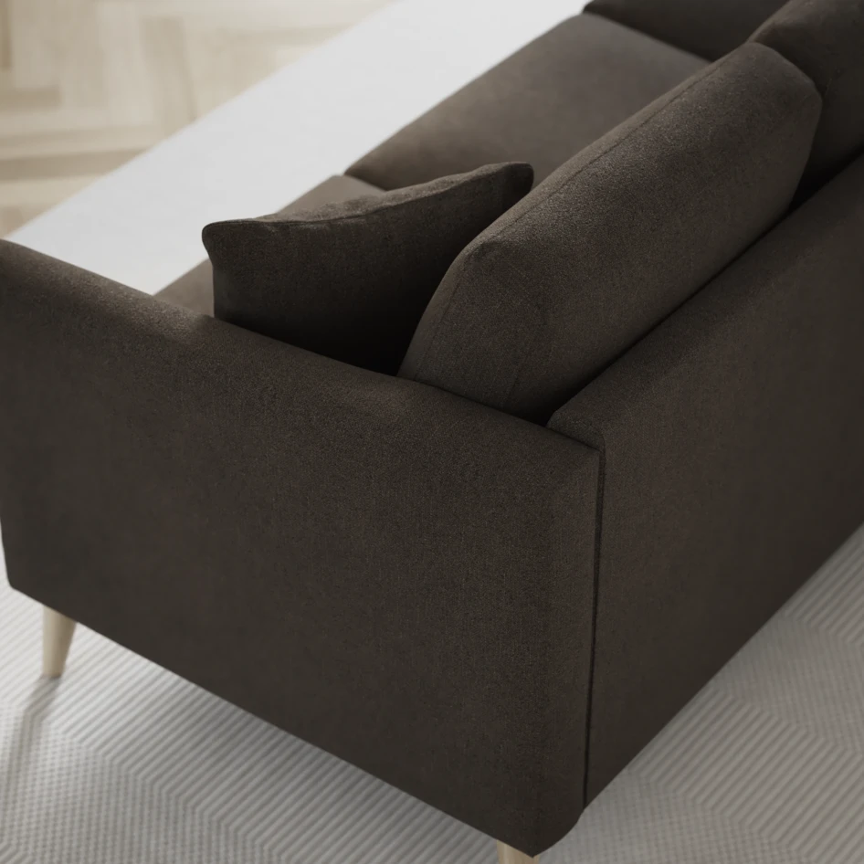 Eden - 2-sits soffa - Brun