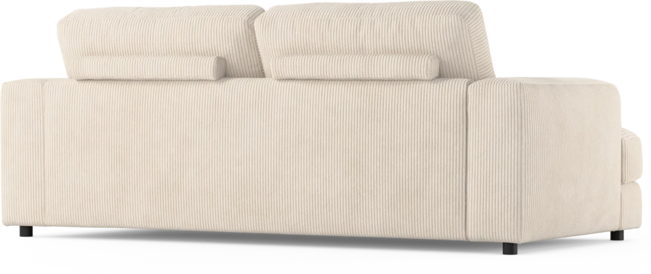 Noma - 3-sits soffa - Vit