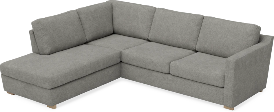 Friday - 2,5-sits soffa med divan vänster - Grå