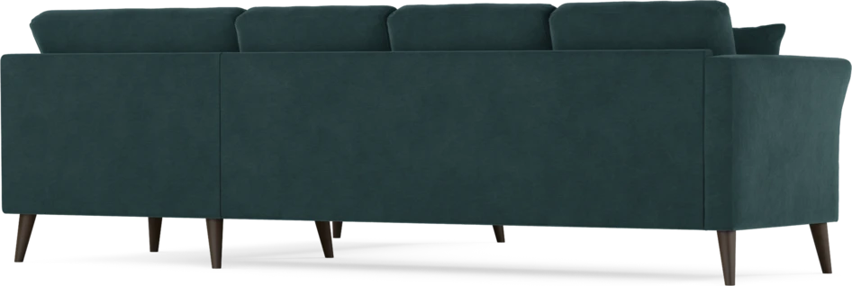 Eden - Hörnsoffa, 3+2-sits - Blå
