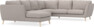 Madison - Hörnsoffa med schäslong vänster - Beige