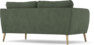 County - 2-sits soffa - Grön