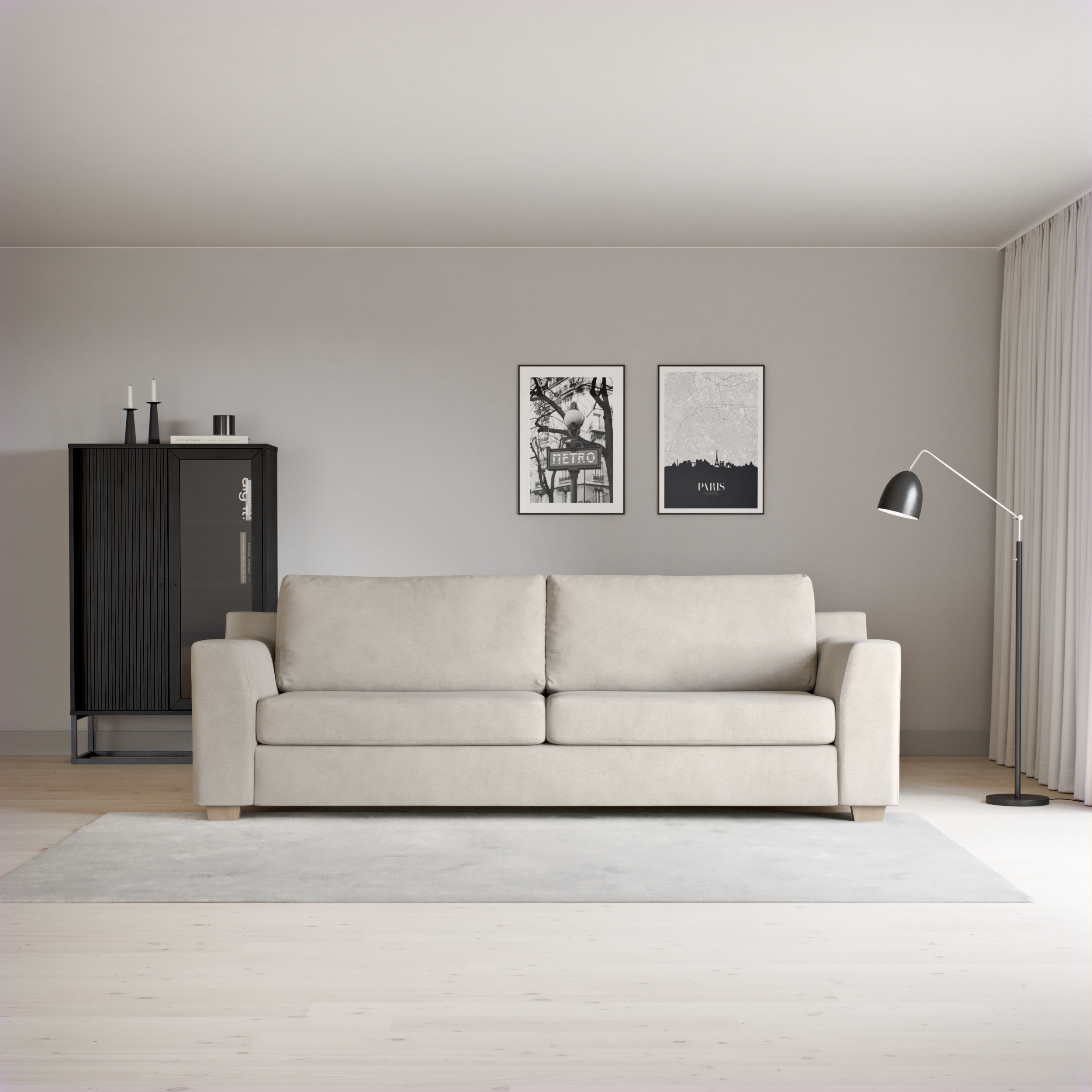 Friday - 3-sits soffa - inspiration