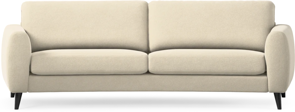 Bridge - 3-sits soffa svängd - Beige