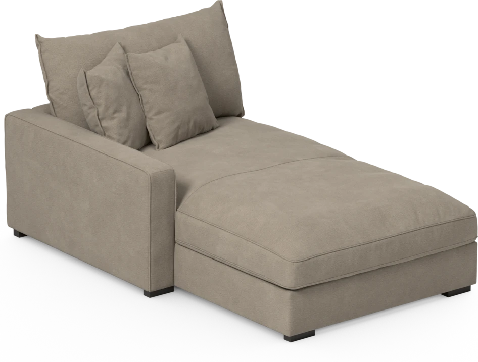 Rossi - Schäslong vänster - Beige