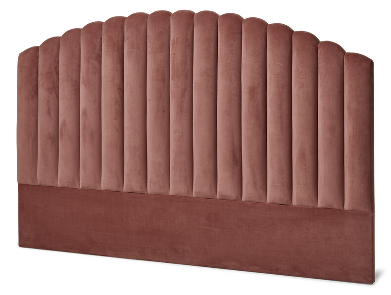 Snäcka - Sänggavel, 180 cm - Rosa