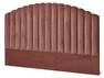Snäcka - Sänggavel, 180 cm - Rosa
