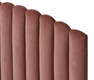 Snäcka  - Sänggavel, 120 cm - Rosa
