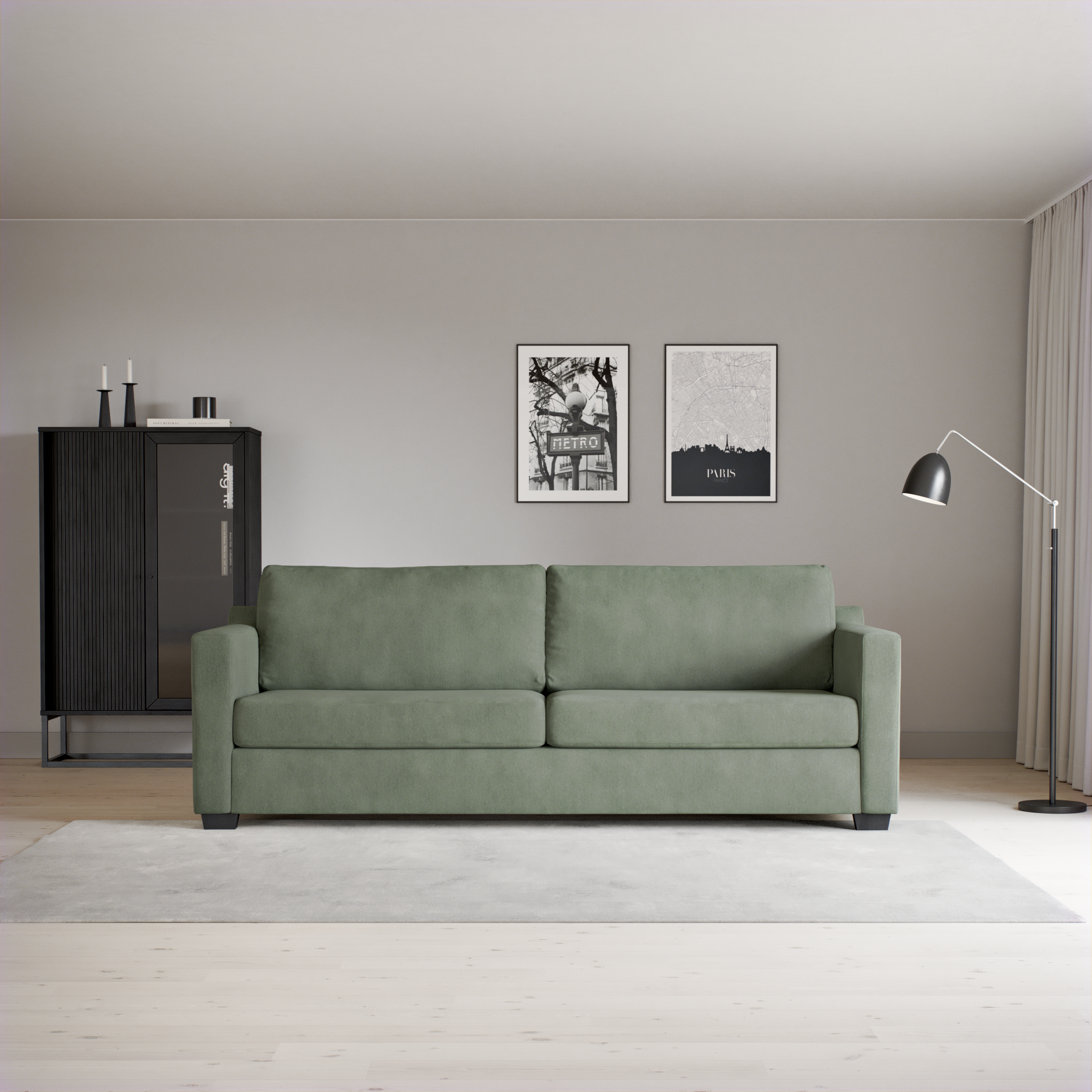 Friday - 3-sits soffa - inspiration