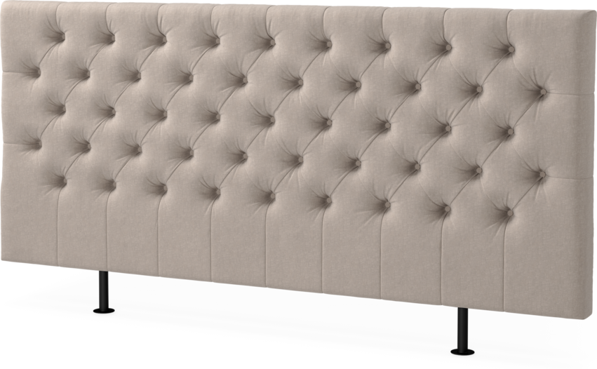 Cape pikerad - Sänggavel, 90-210 cm - Beige