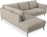 Madison Lux - 2-sits soffa med divan vänster - Vit